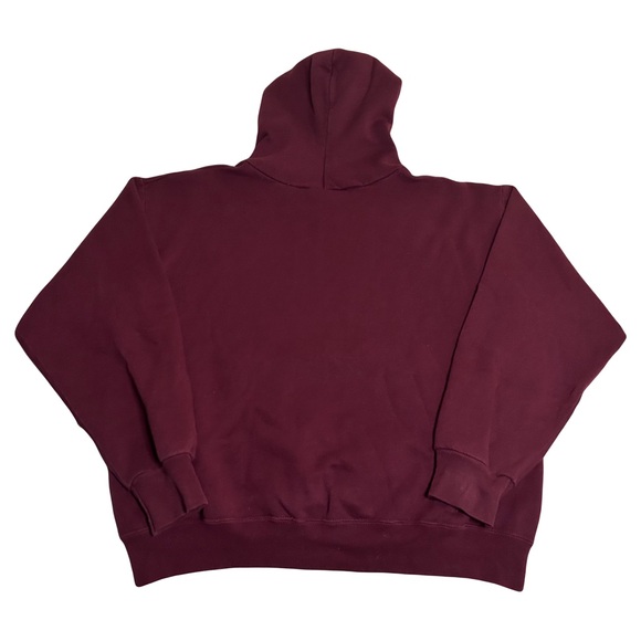 Vintage Sierra Nevada Wheat Beer Hoodie Sweatshirt Men’s Large Burgundy - Picture 2 of 6